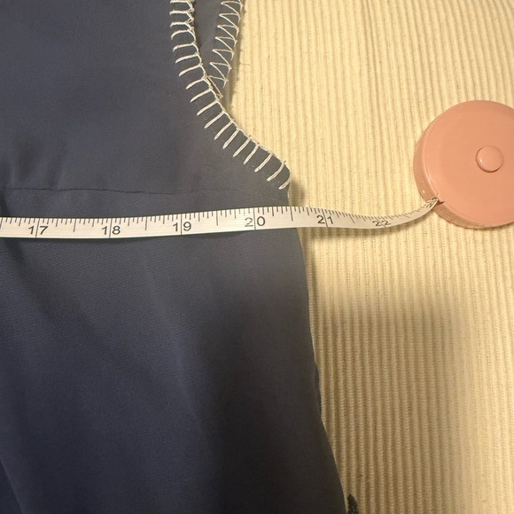 Motherhood Blue Embellished Boxy Blouse - Picture 6 of 7